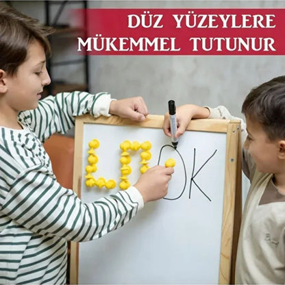JuvoToys™ Vakum Molekül 25 Parça Yapı Taşları