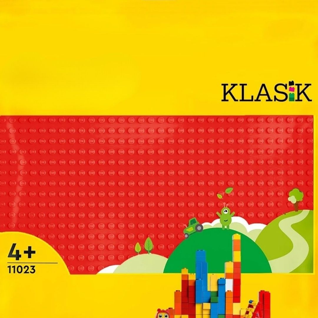 JuvoToys™ Lego Alt Tabla (Zemin - Lego Uyumlu Oyun Plakası) 25x25cm