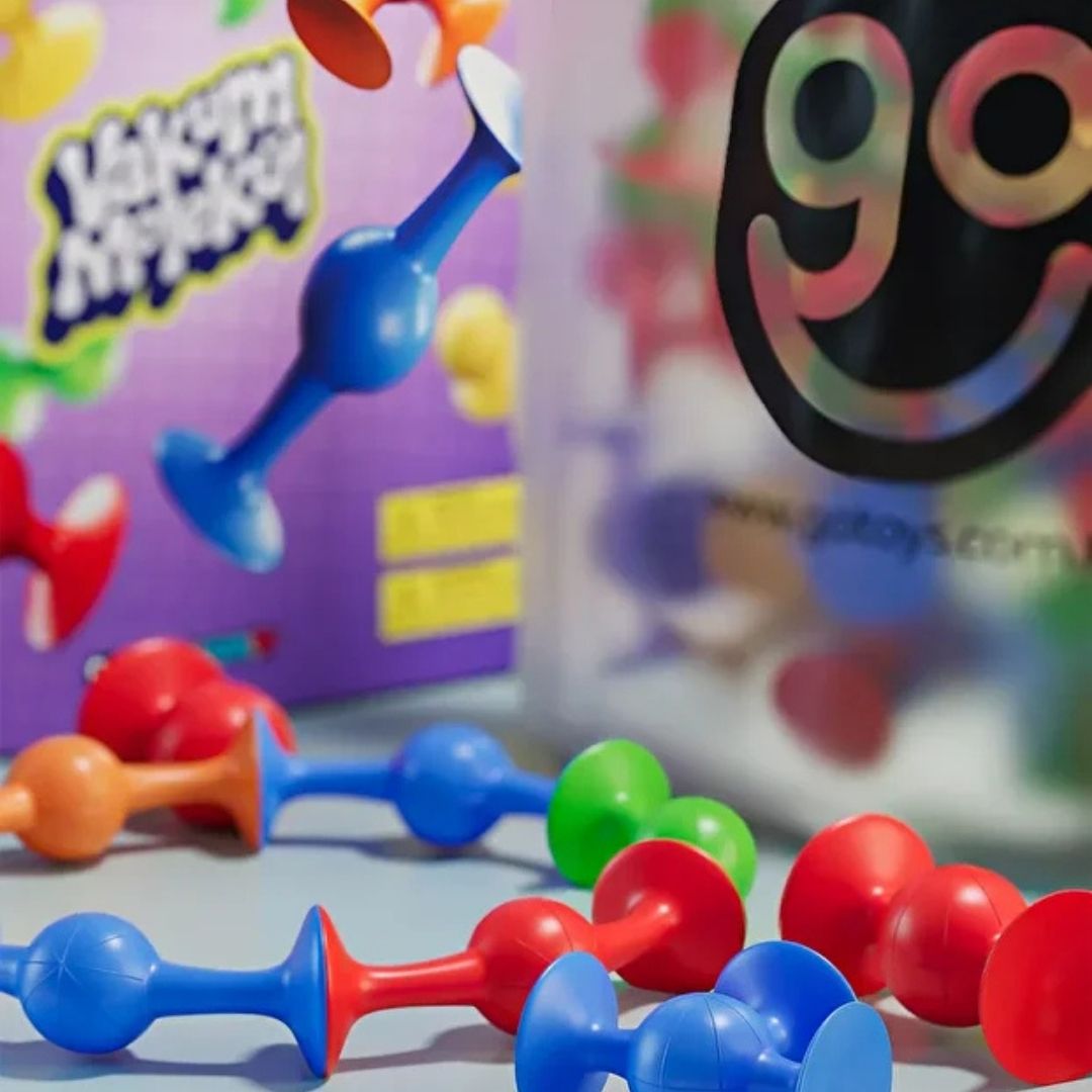 JuvoToys™ Vakum Molekül 25 Parça Yapı Taşları
