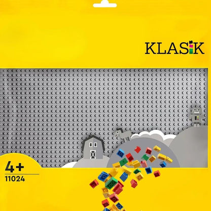 JuvoToys™ Lego Alt Tabla (Zemin - Lego Uyumlu Oyun Plakası) 25x25cm