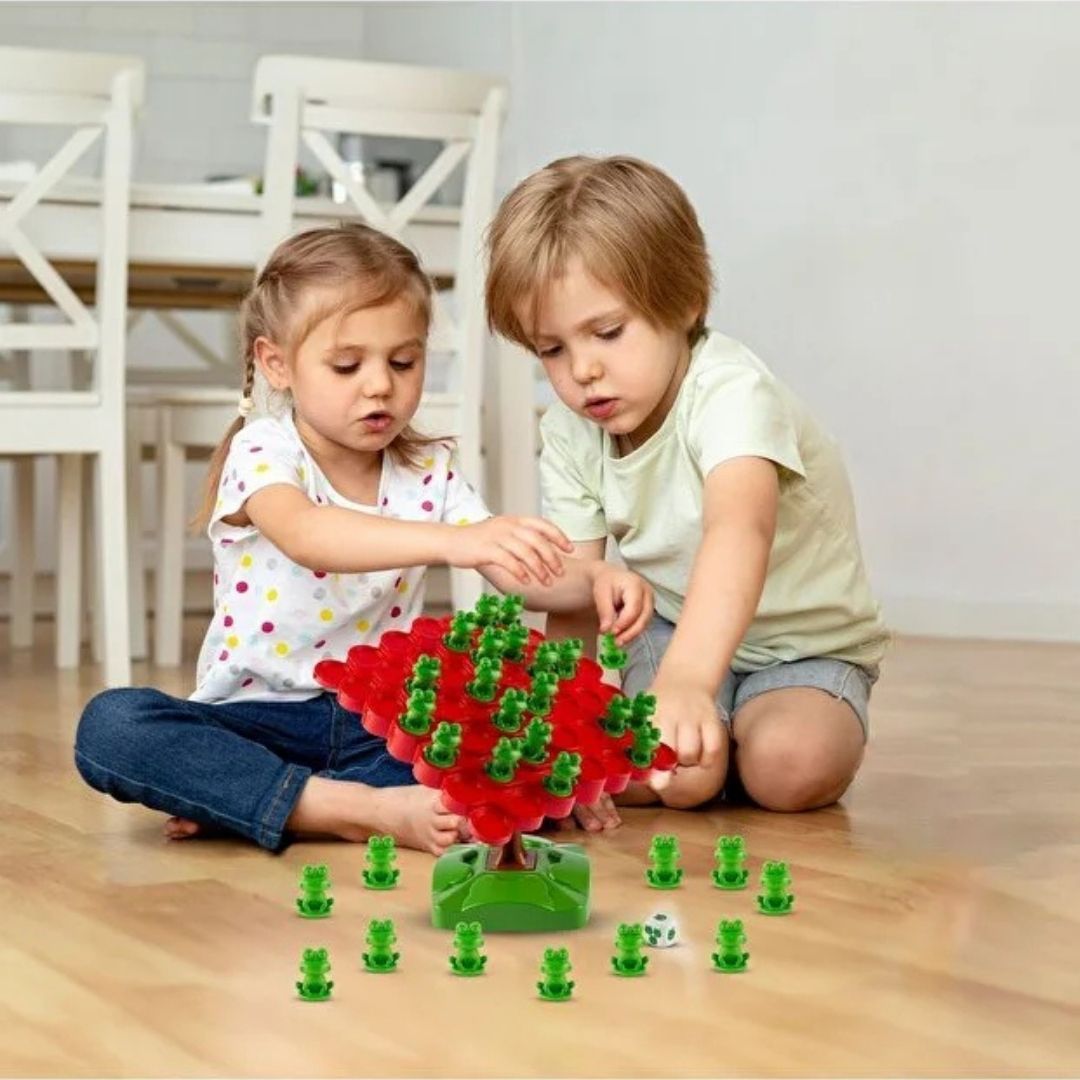 JuvoToys™ Kurbağa Denge Oyunu