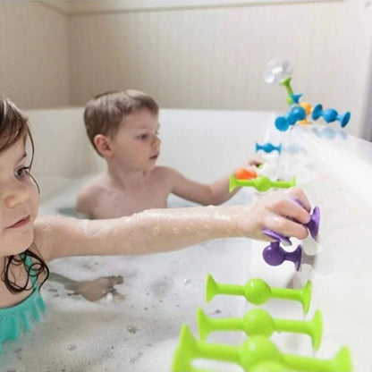 JuvoToys™ Vakum Molekül 25 Parça Yapı Taşları