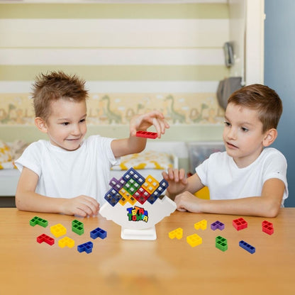 JuvoToys™ Tetra Kule Denge Oyunu