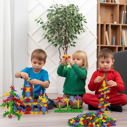 JuvoToys™  Master Molekül 5 Renk 120 Parça - STEM Eğitimi Uyumlu